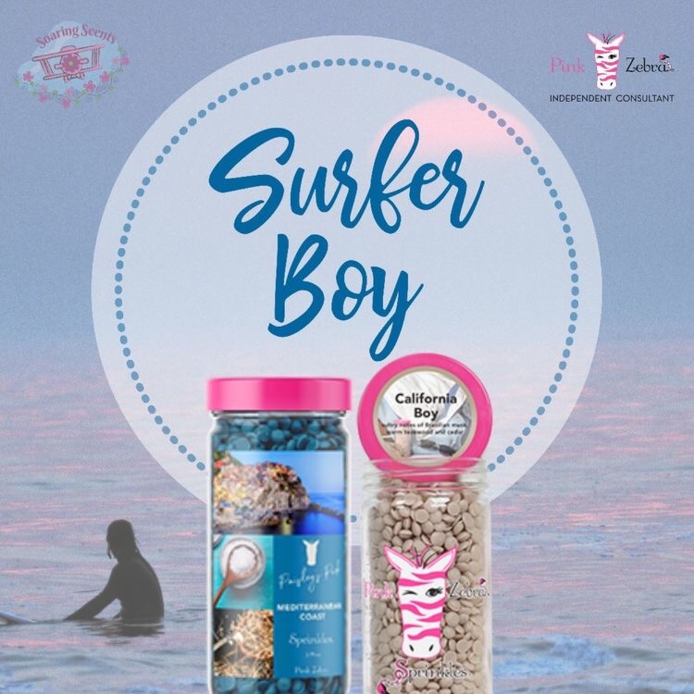 Pink Zebra Sprinkles ‘Surfer Boy’ 🏄🏻